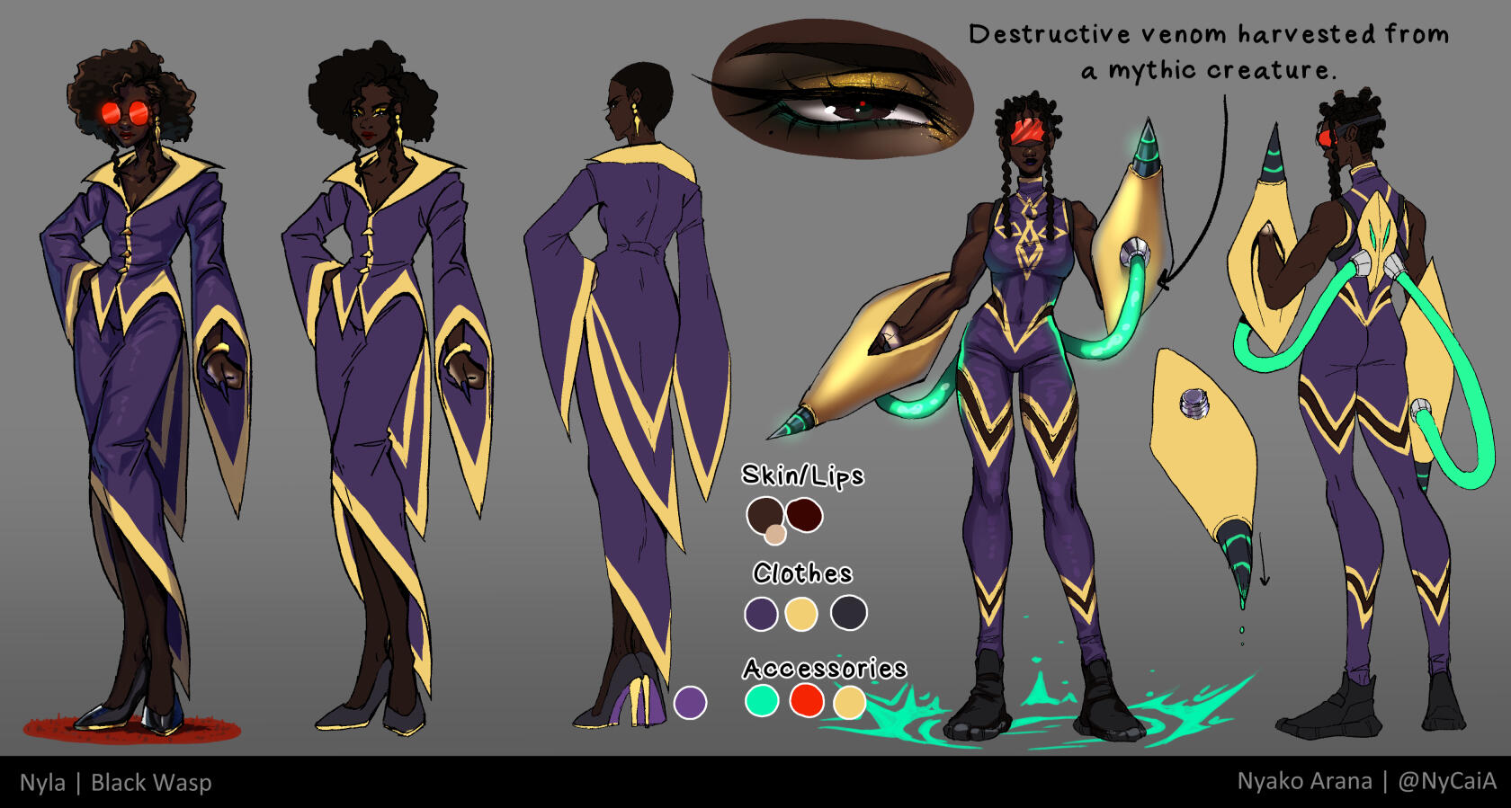 Nyla | Black Wasp