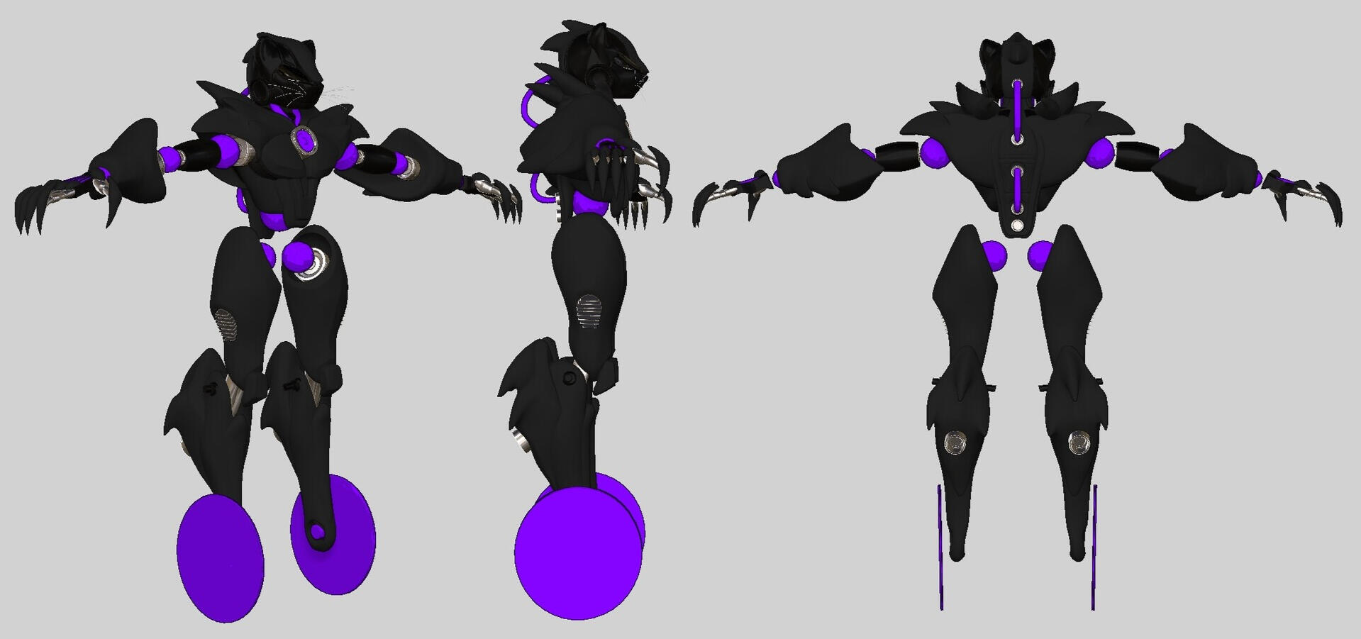 Jaguar Mech ZBrush Sketch