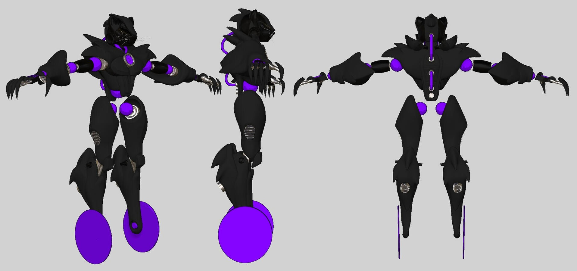 Jaguar Mech ZBrush Sketch
