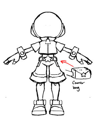 Player Character Concept Sketch