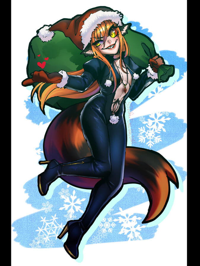 Pandora (OC) Christmas Card